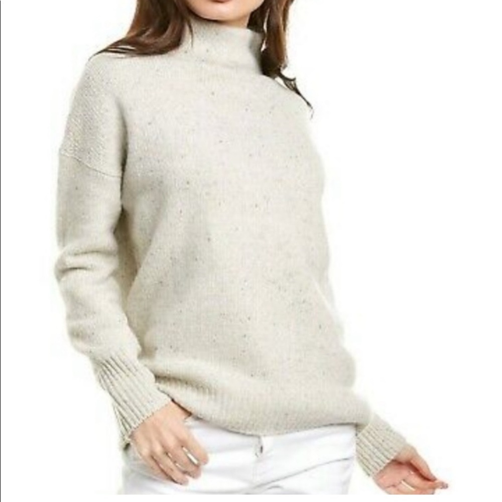 Vince Alpaca and Wool Laine High Neck Sweater Size Medium